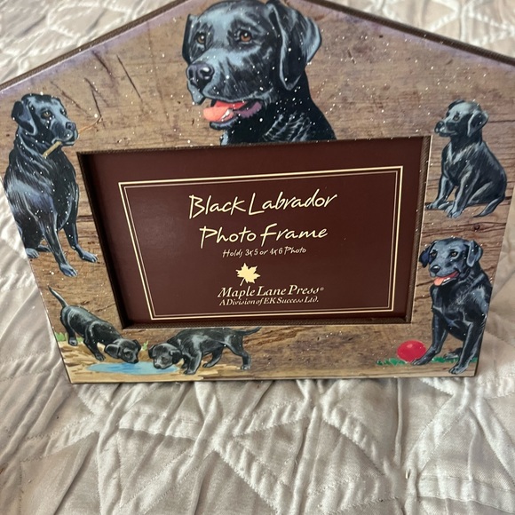 Black Lab Photo Frame - Picture 2 of 4